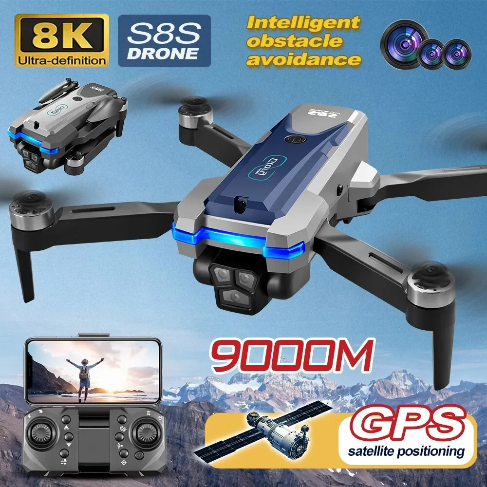 Drone Gps Rc Tt36 - S8S GPS Drone 5G Wifi 8K