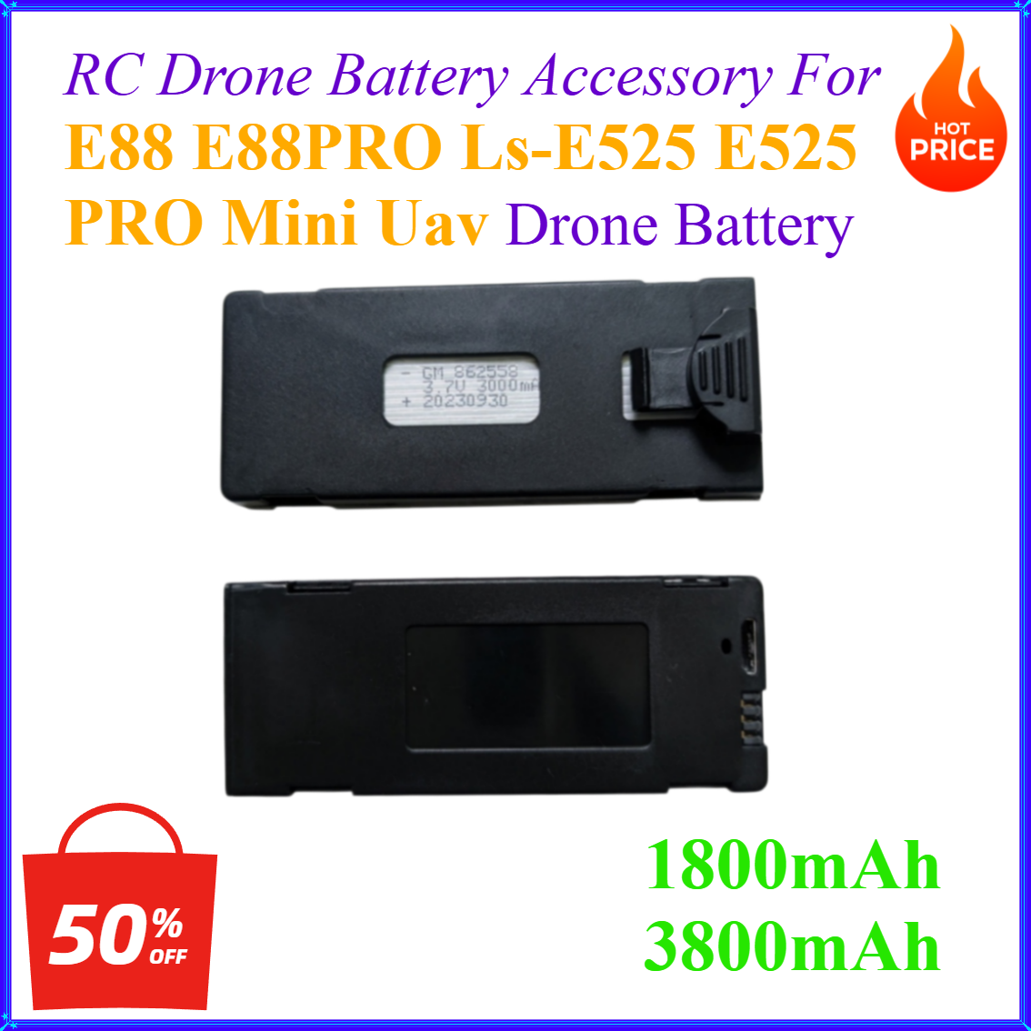 3.7V 1800mAh 3800mAh RC Drone  - Drone Ls Rc review and price