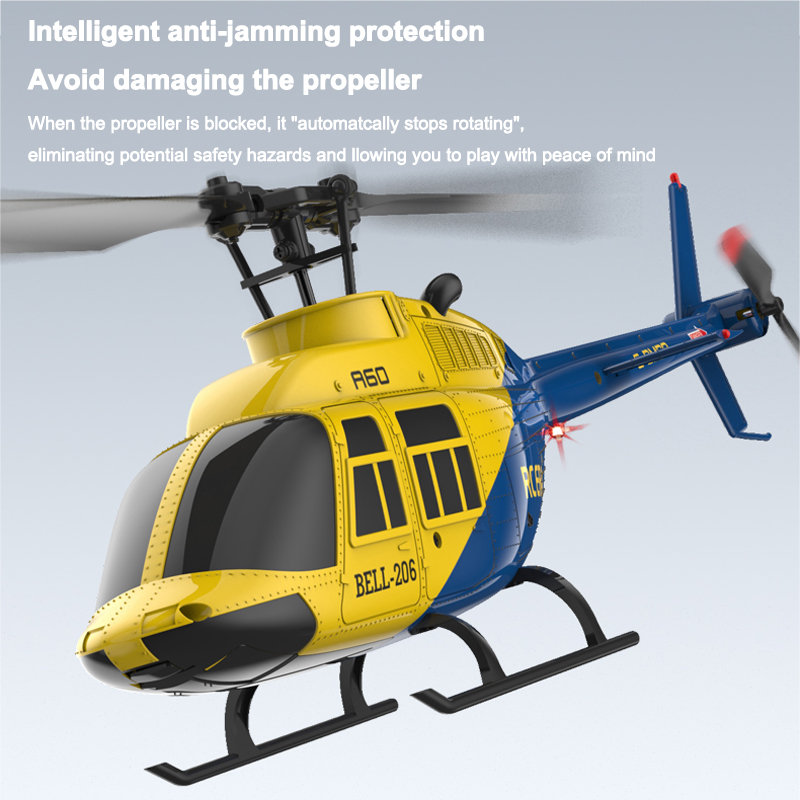 A60 RC Helicopter 2.4G 6-Aixs  - Drone Rc Bolide review and price