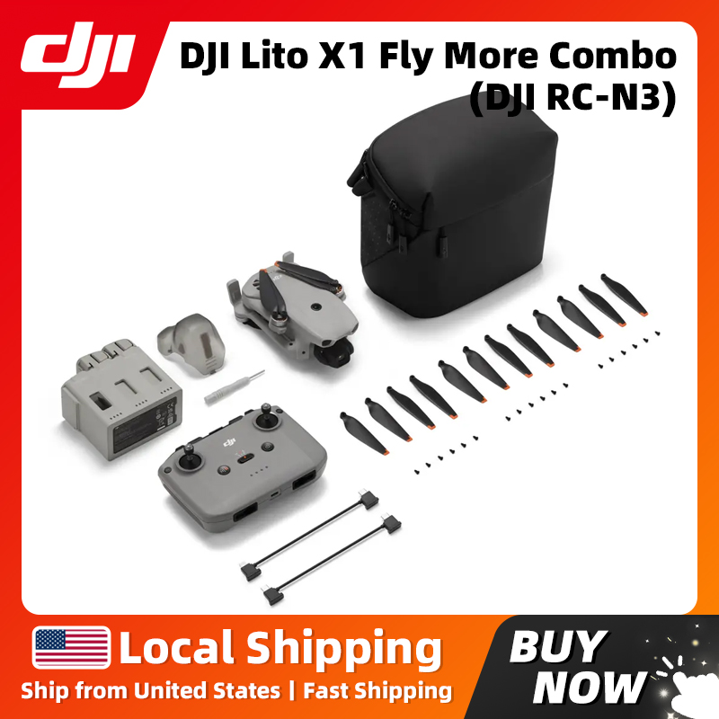 DJI Lito X1 Fly More Combo (DJ - Drone Dji Rc N3 review and price