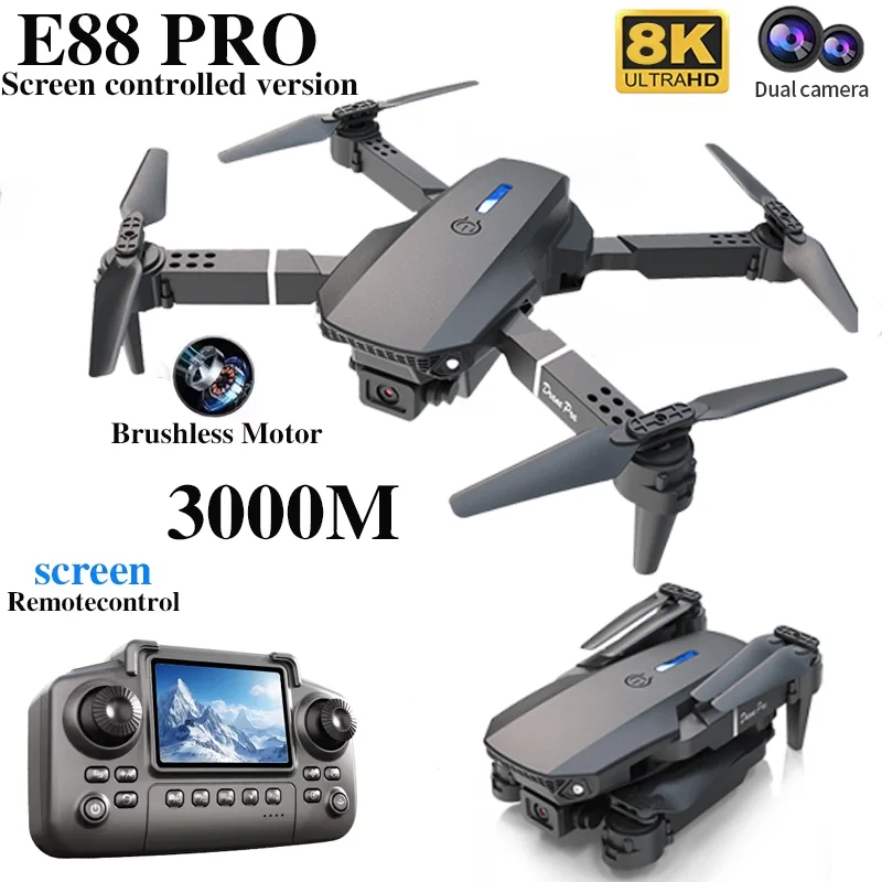 Professional E88 PRO Drone wit - Drone Rc Bolide review and price