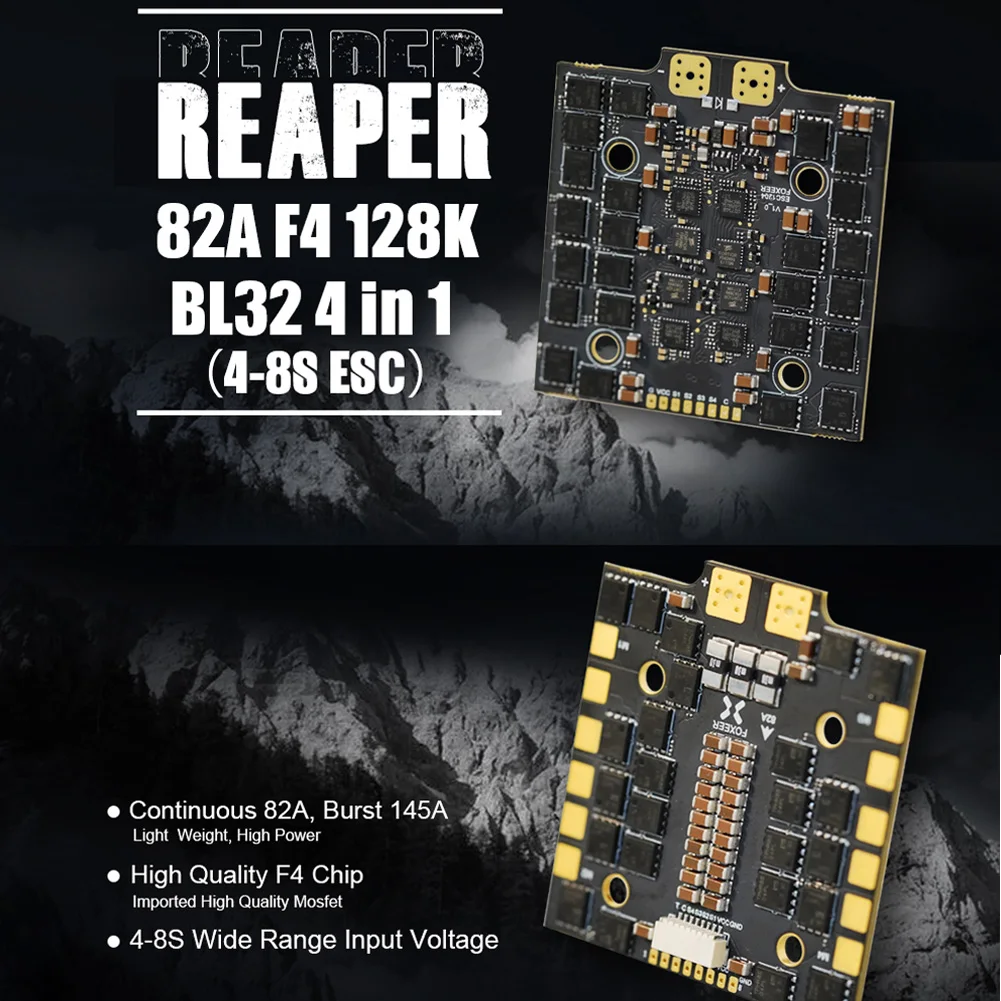 AvaCoreFoxeer Reaper V2 82a F4 - Drone Reaper Rc review and price