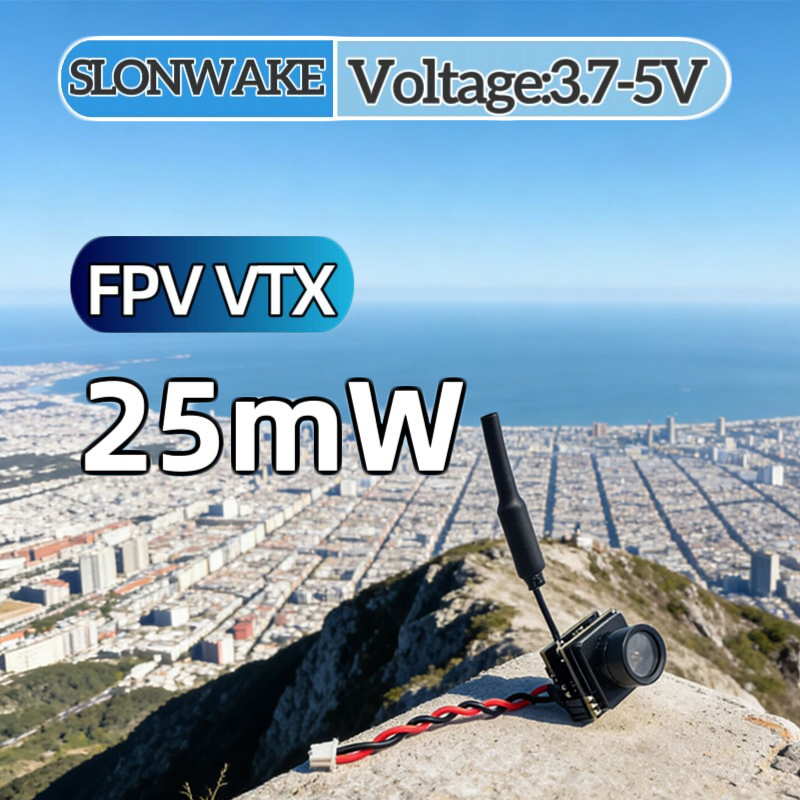 SLONWAKE FPV 25mW power simula - Drone Rc Controller And Receiver review and price