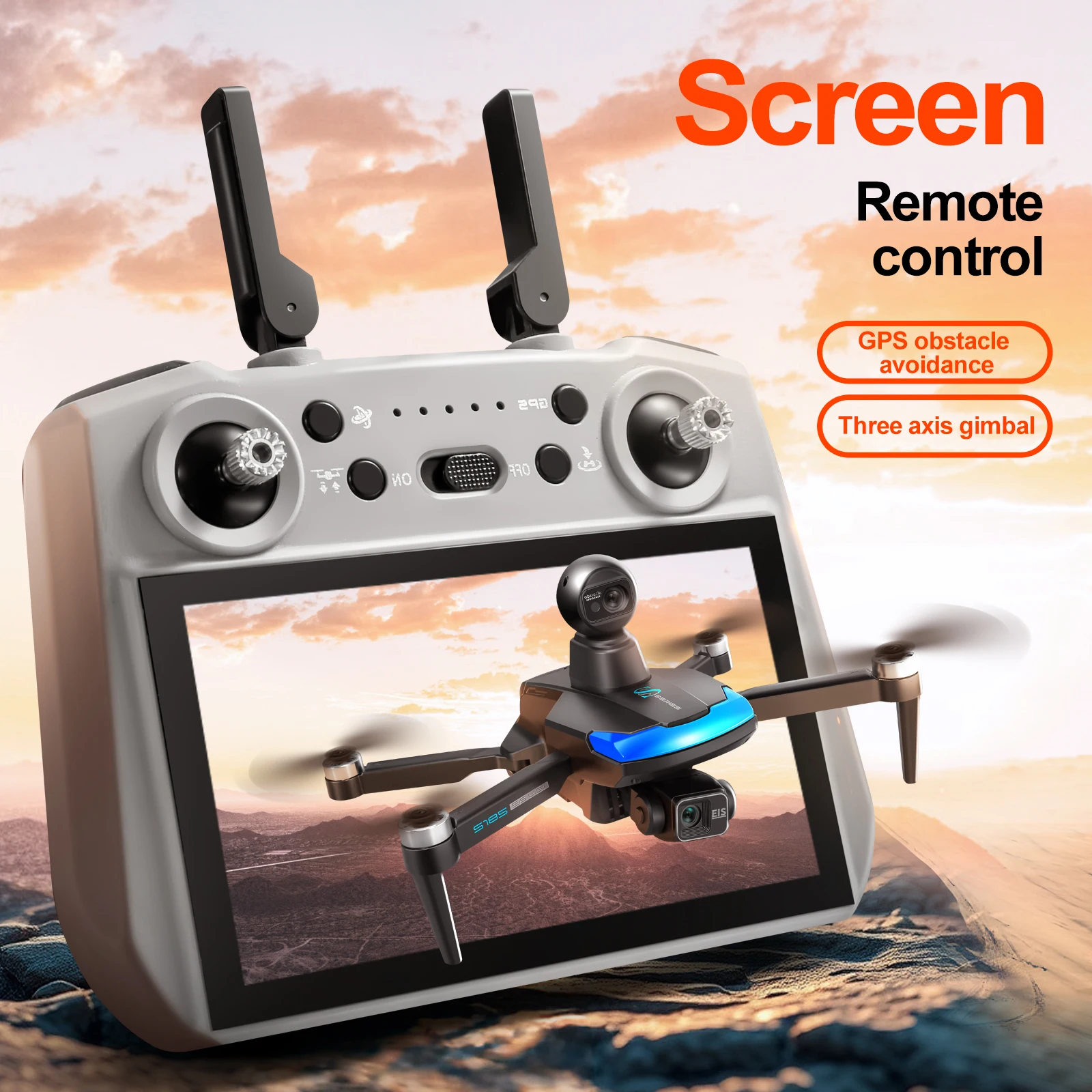 S185 Professional Drone 2.7K H - Drone Gps Rc Tt36 review and price