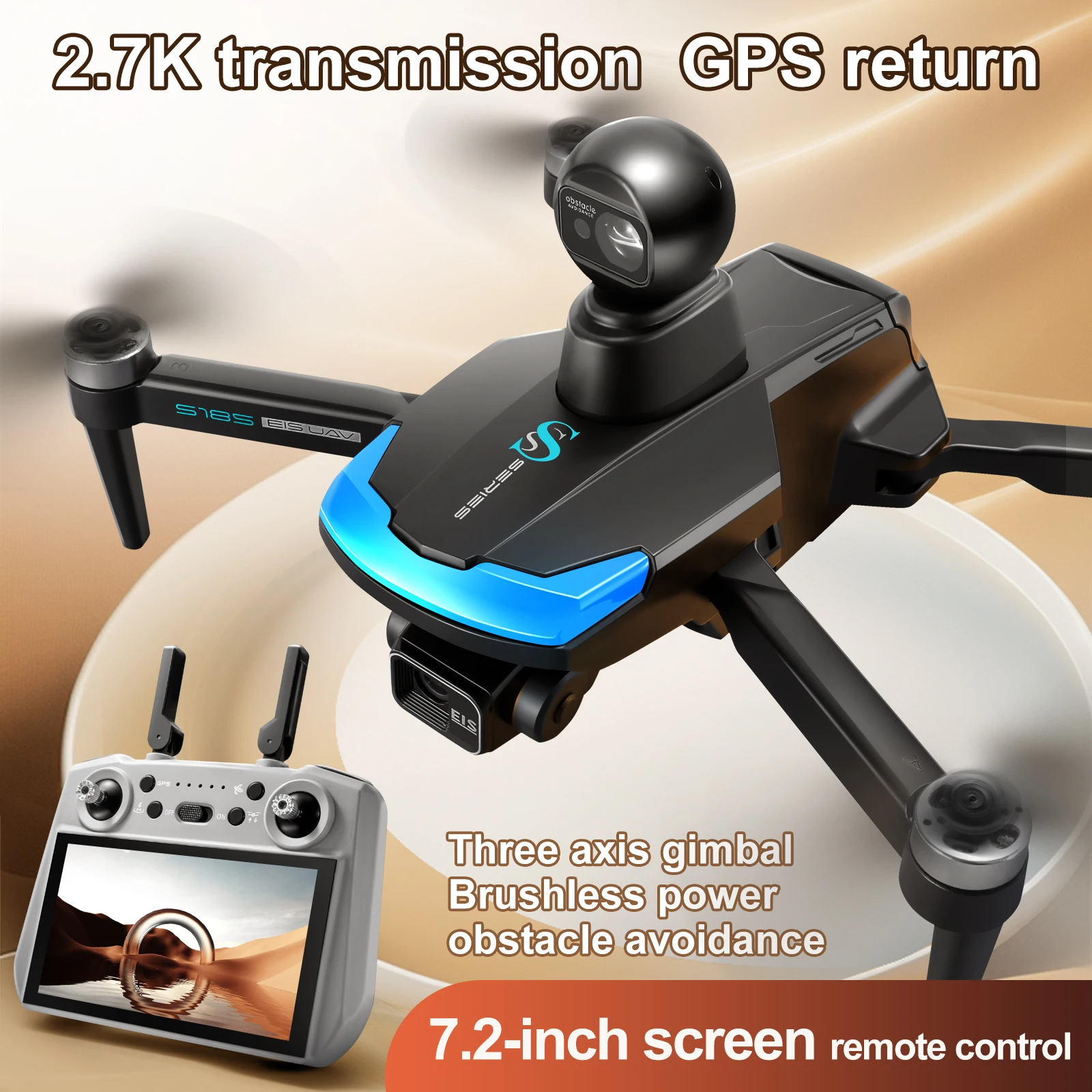 S185 Professional Drone 2.7K H - Drone Gps Rc Tt36 review and price