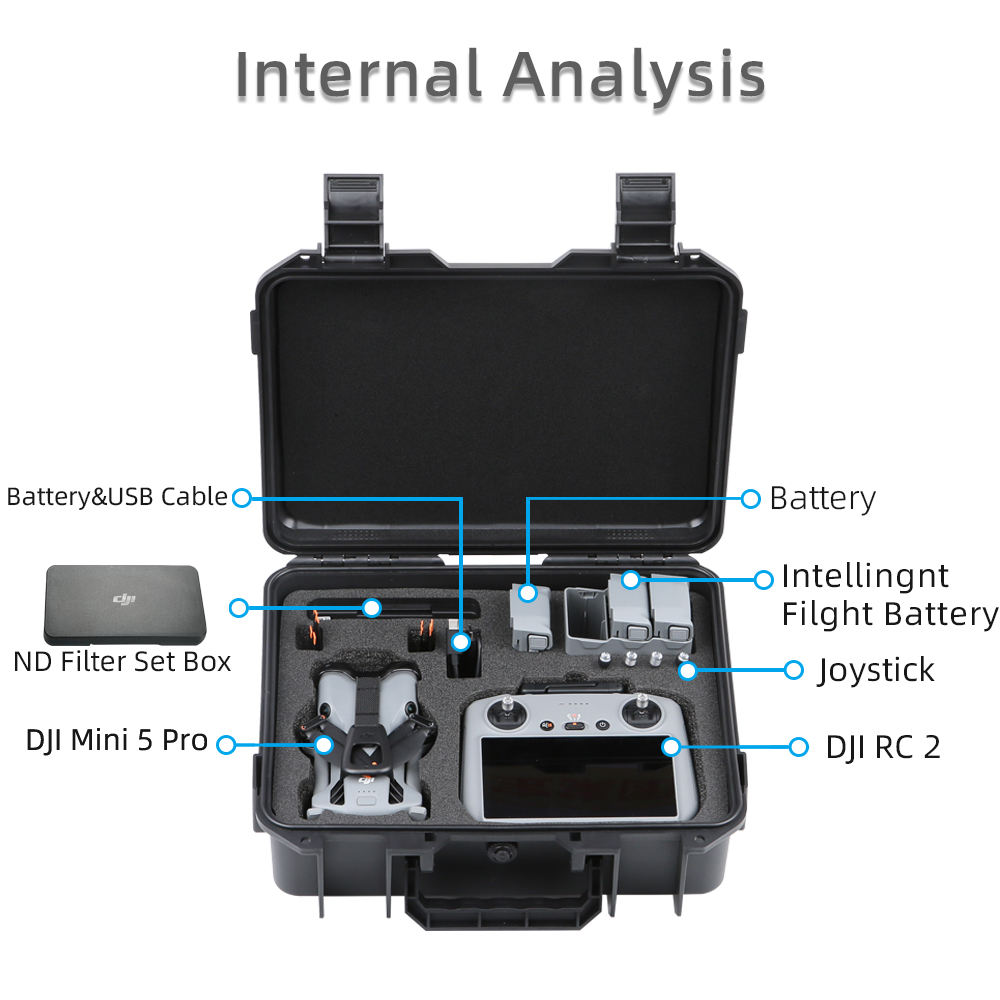 Case For DJI Mini 5 Pro Explos - Drone Rc N3 review and price