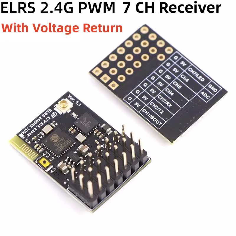 ELRS 2.4G PWM 7CH 6CH CRSF Rec - Drone Rc Boat review and price