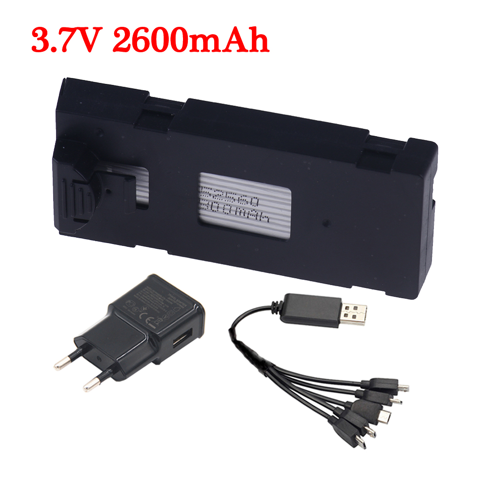 Upgrade Capacity 2600mAh 3.7V  - Drone Ls Rc review and price