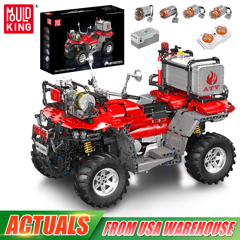 Mould King 23003 Technical Car - Drone Vera Rc review and price