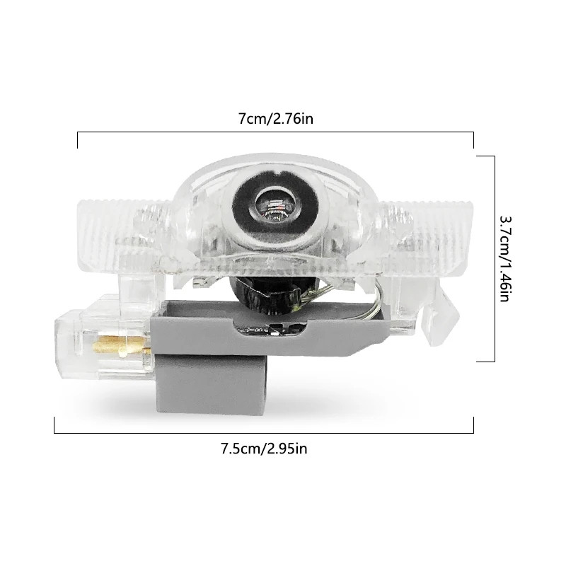 2Pcs LED Projector Lamp Car Do - Drone Rc Bolide review and price